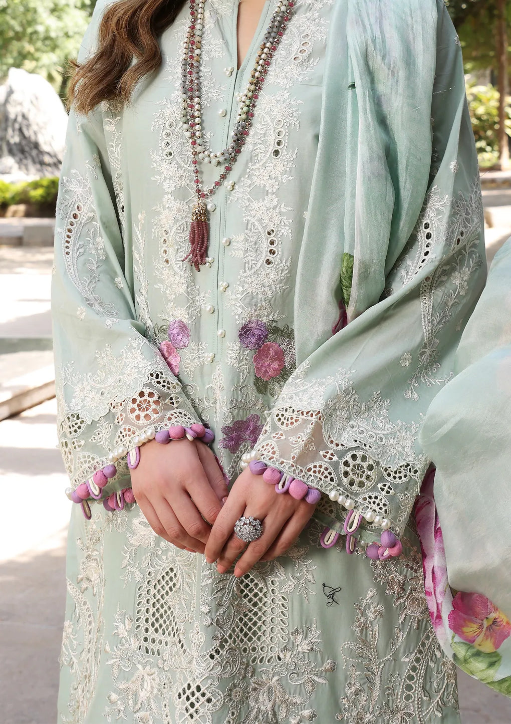 Elaf Chikankari Festive - ECF-11A