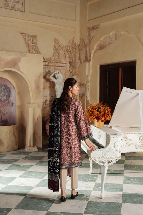 SAHAR Printed Khaddar - SKWP-V2-23-06