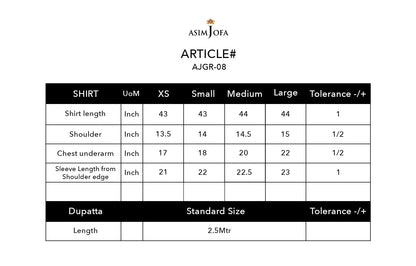 Asim Jofa Gul Rung PRET - AJGR-08