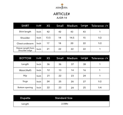 Asim Jofa Gul Rung PRET - AJGR-14