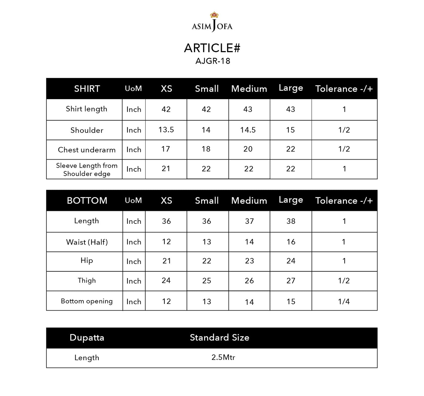 Asim Jofa Gul Rung PRET - AJGR-18