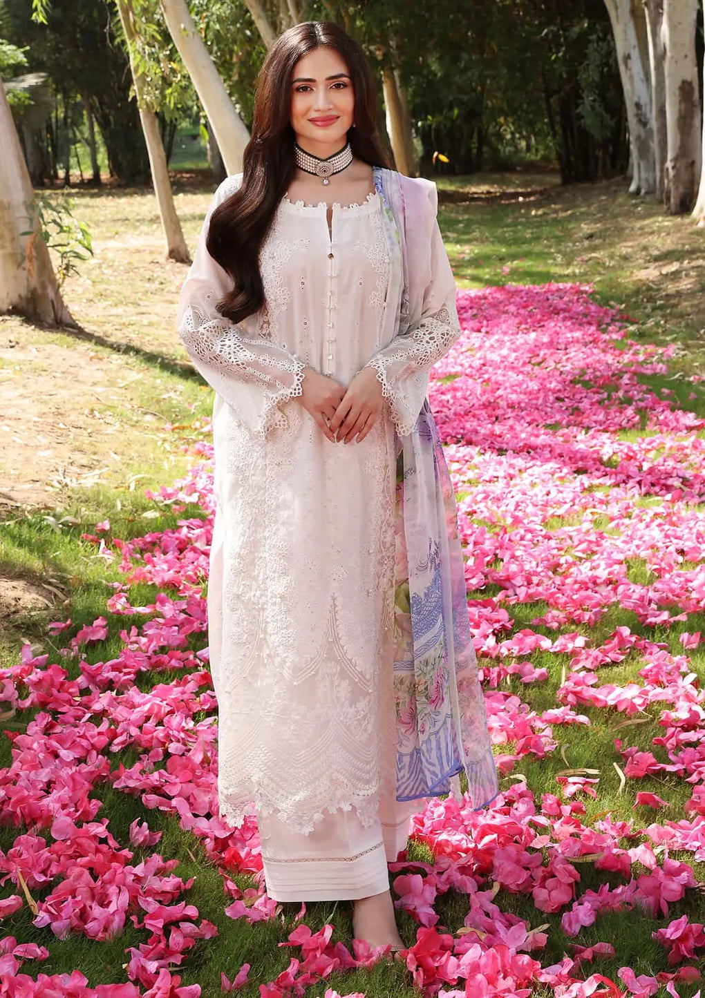 Elaf Chikankari Festive - ECF-03