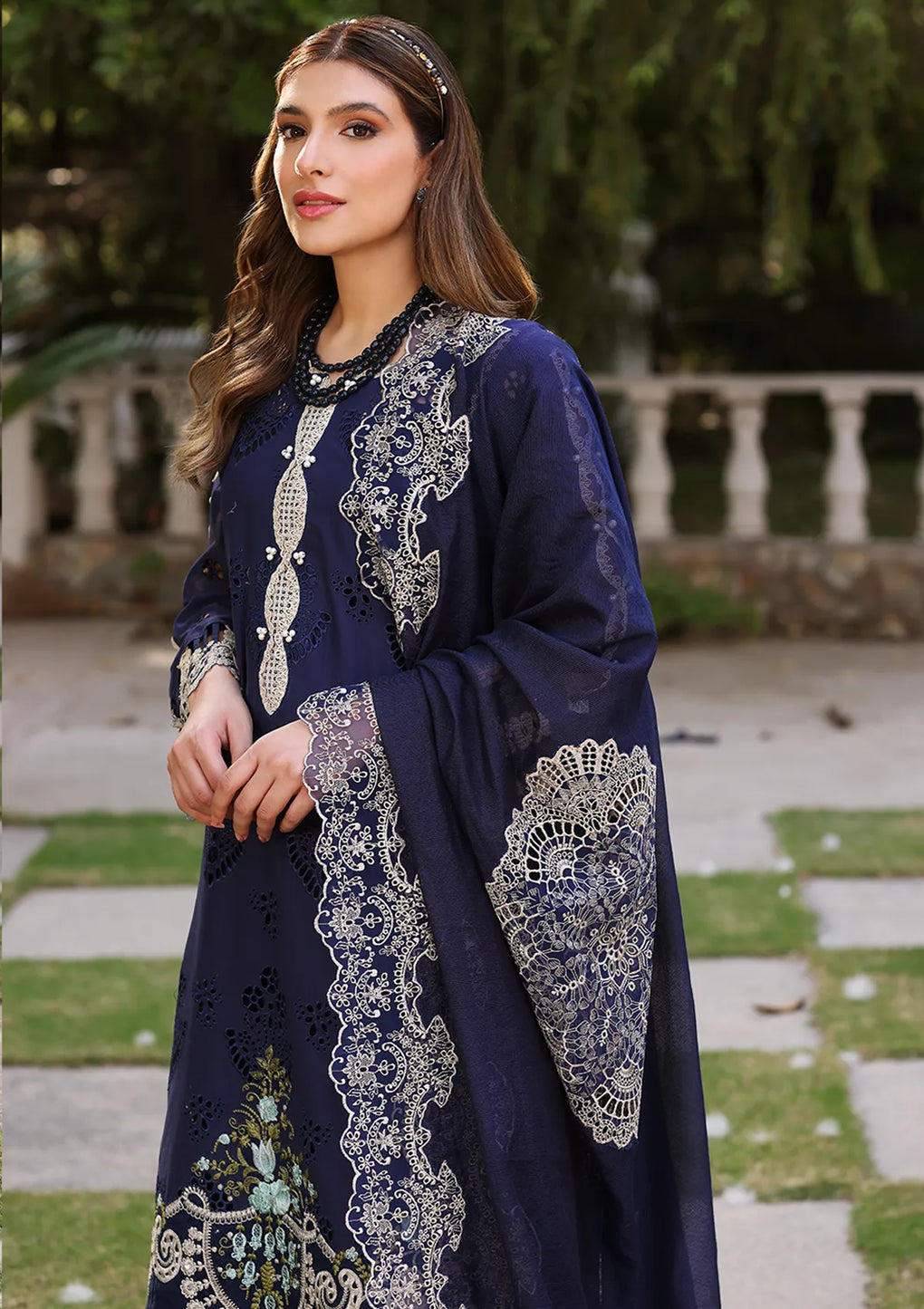 Elaf Chikankari Festive - ECF-04B