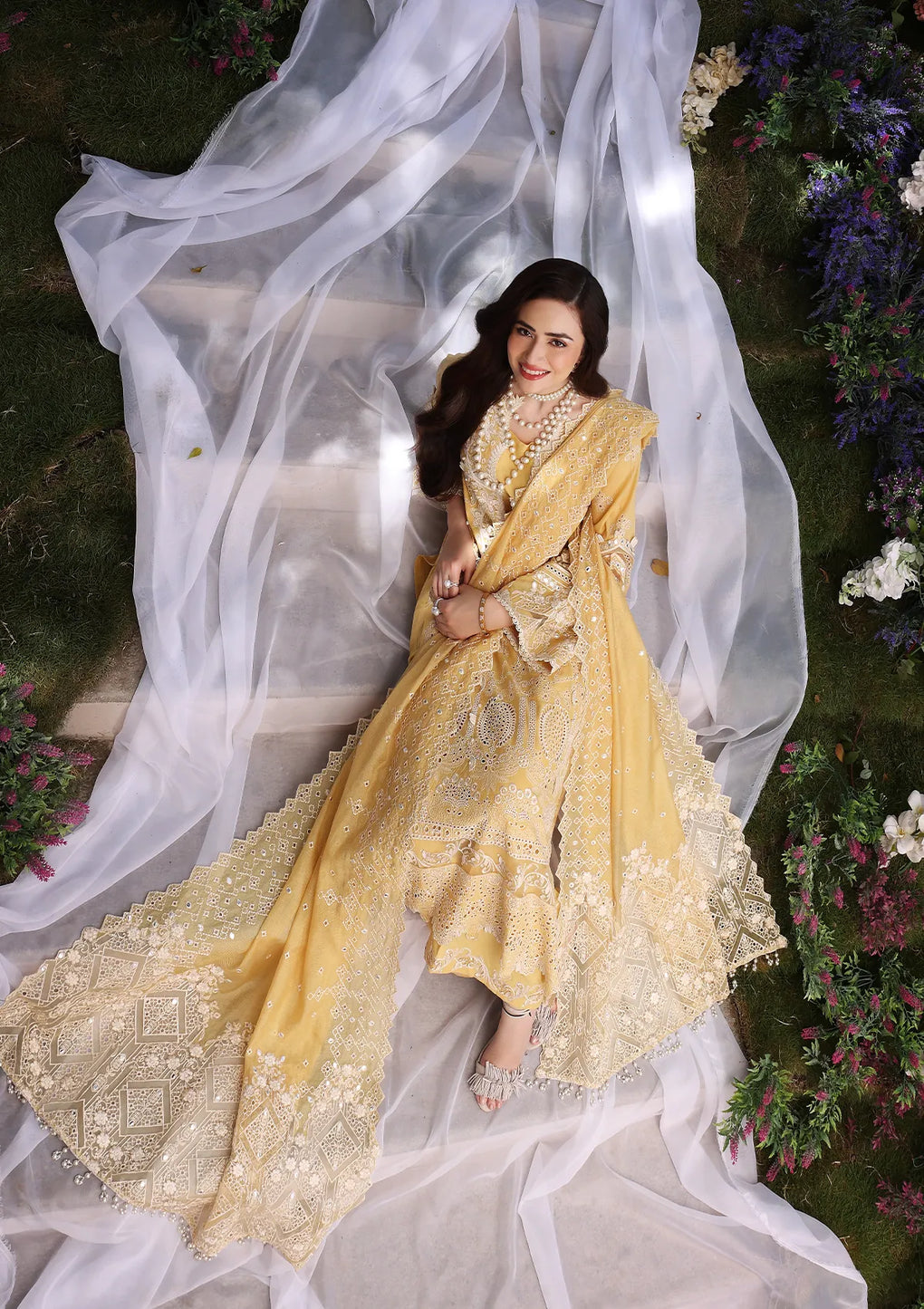 Elaf Chikankari Festive - ECF-01