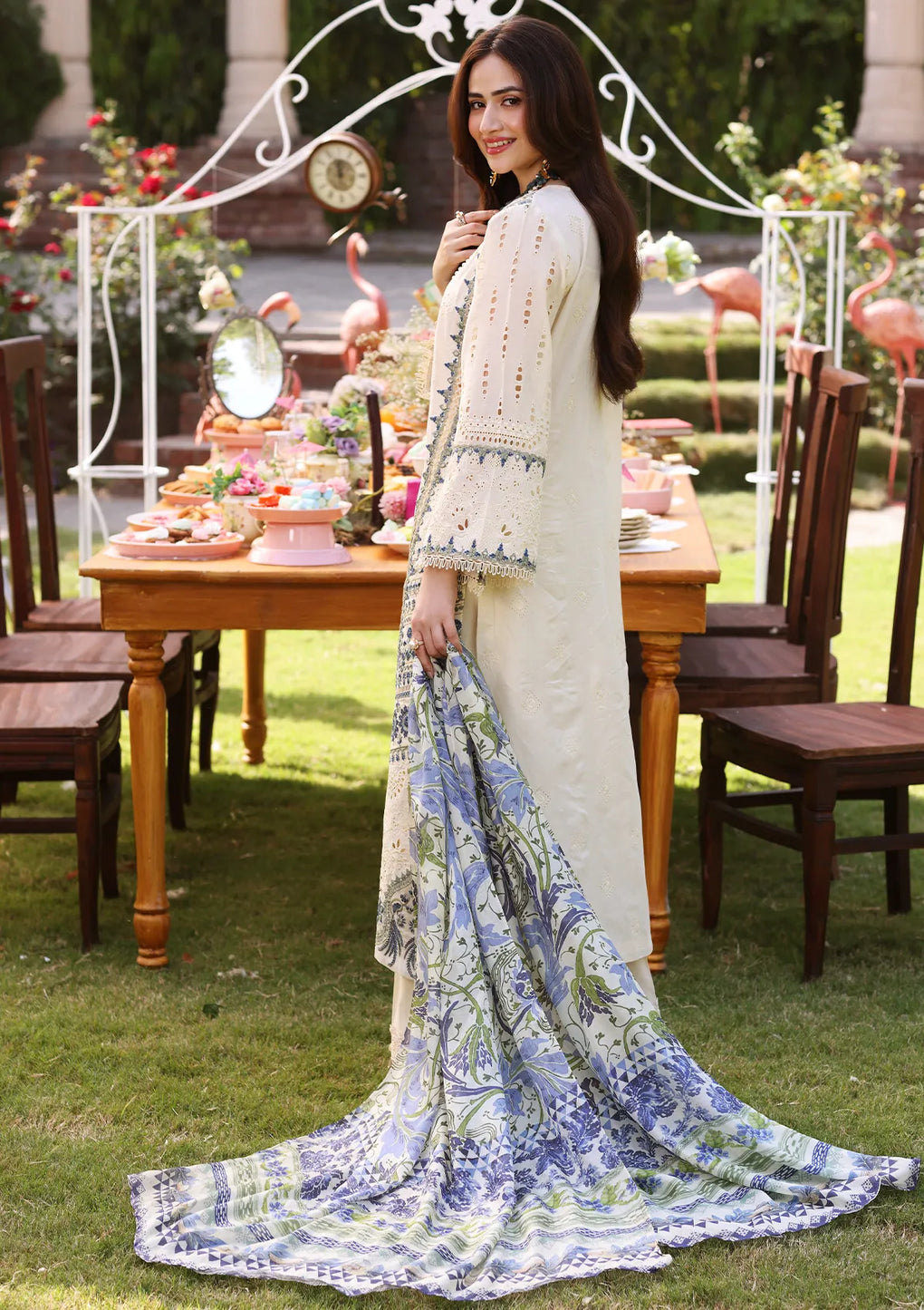 Elaf Chikankari Festive - ECF-07