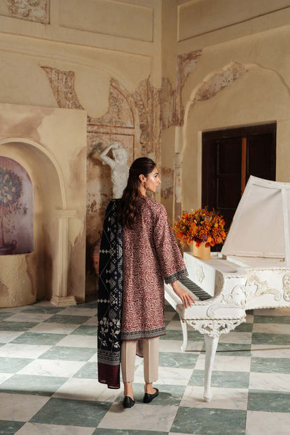 SAHAR Printed Khaddar - SKWP-V2-23-06