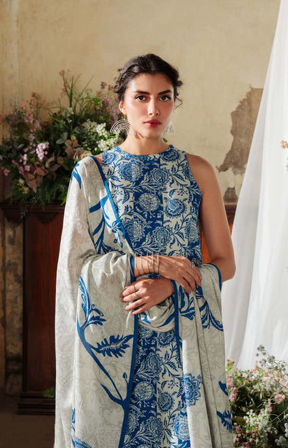 SAHAR Winter Viscose Printed Crepe - SVC-V2-23-01